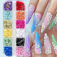 3-D Spring Flowers w/caviar beads