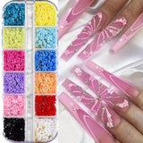 3-D Spring Flowers w/caviar beads