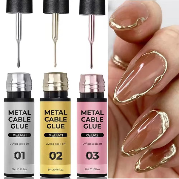 5 ml (small)  Metallic Liners in 3 Colors