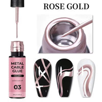5 ml (small)  Metallic Liners in 3 Colors