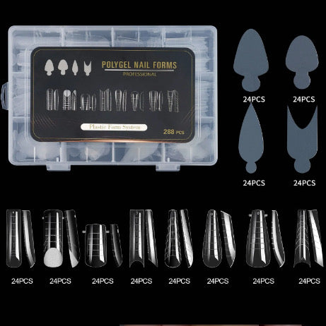 Poly Gel Nail Forms-Dual Use Forms – Sea Tonez