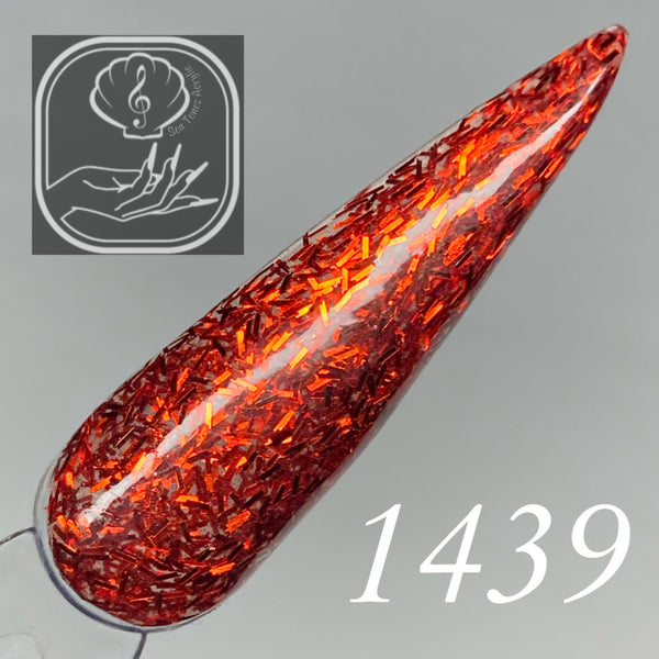 1439 Red Glitter Acrylic