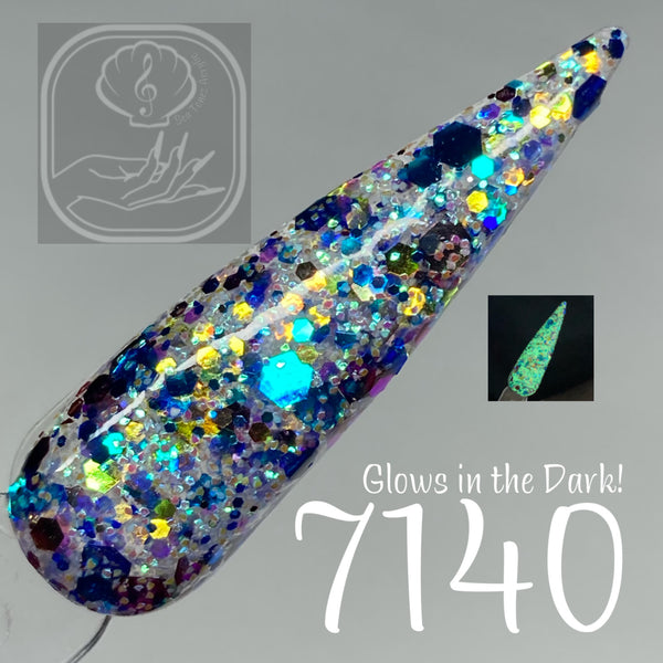 7140 Mermaid Glitter Glow