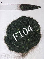 Glitter F104 Fine Black Holographic