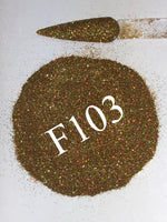 Glitter F103 Fine Gold Holographic