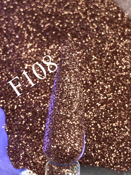 Glitter F108 Fine Rose Gold