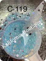 Glitter C119 Blush Blue
