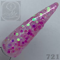 Chunky Pink Glitter Acrylic 721