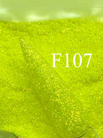 Glitter F107 Fine Neon Yellow