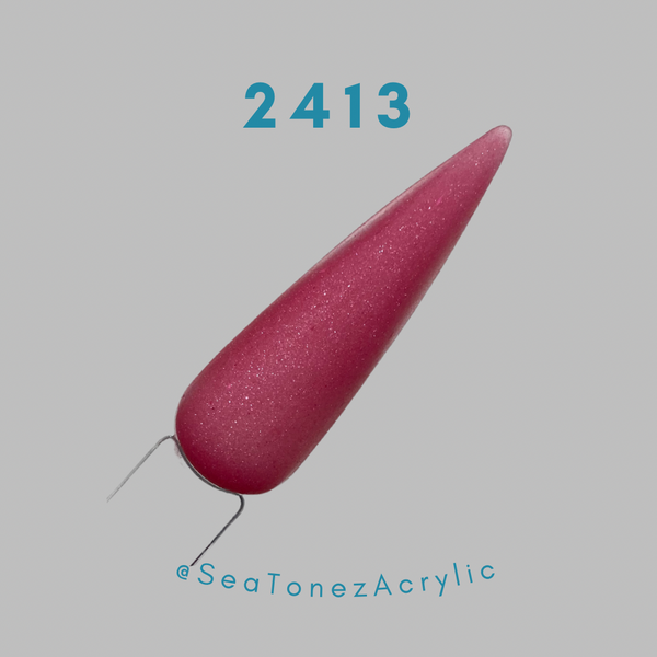 FREEBIE FRIDAY 1/27 IS  2413 Dark Pink Shimmer