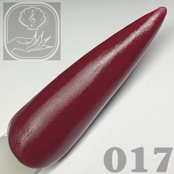 Dark Burgundy Acrylic 017