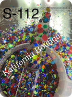 Glitter C130-A Chunky Rainbow
