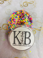 Glitter S146 Neon Stars Small