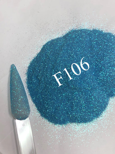 Glitter F106 Fine Sea Blue