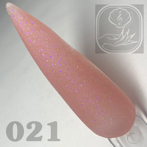 Blush Pink Shimmer Acrylic 021