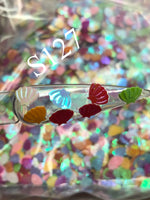 Glitter S127 SeaShells (MultiColored)